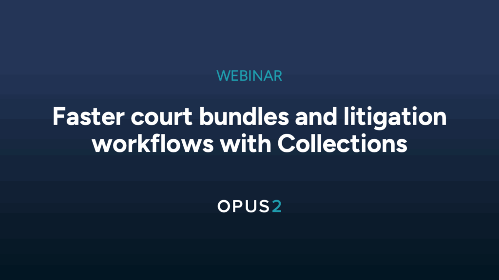 Court bundling software webinar featured image for creating document bundles