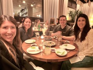 Opus 2 team at Legalweek Dinner