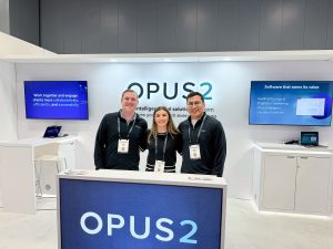 Opus 2 team at Legalweek