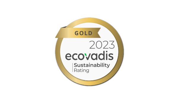 2023 Ecovadis Gold Sustainability Rating