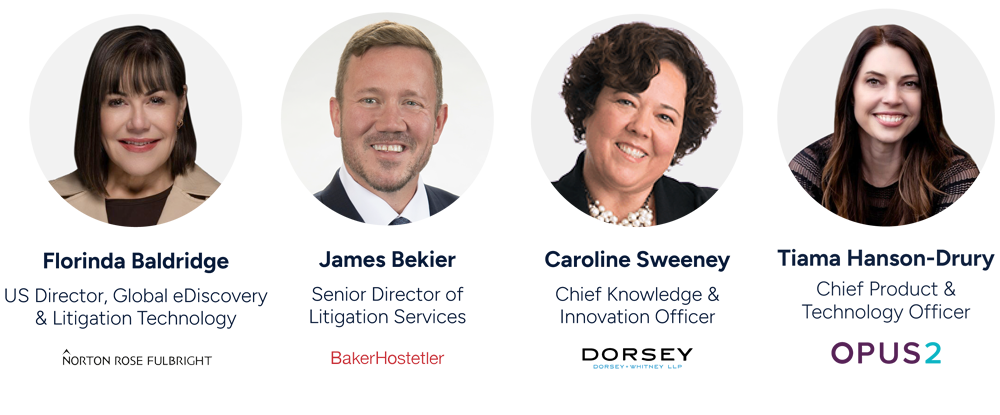 Opus 2 ILTACON 2025 speakers Gain a competitive advantage with AI