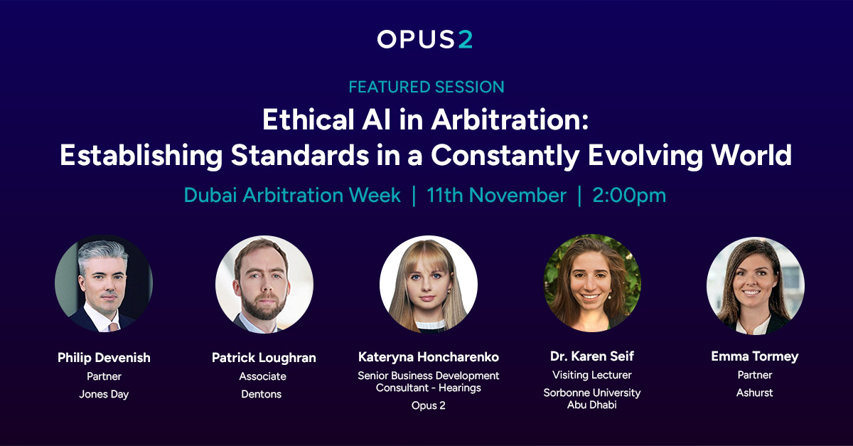Dubai Arbitration Week Panel