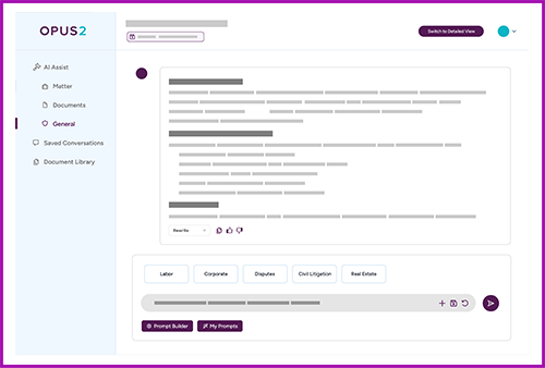General assist AI from Opus 2