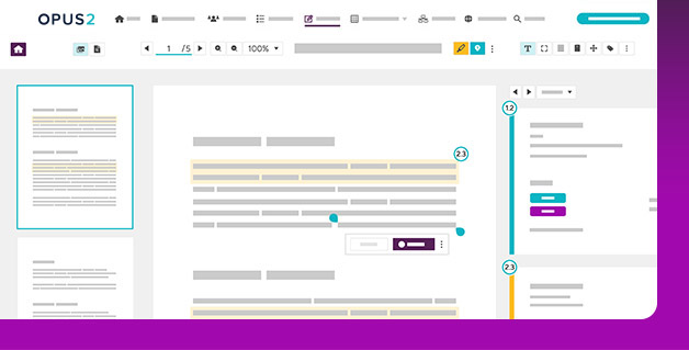 opus 2 legal software